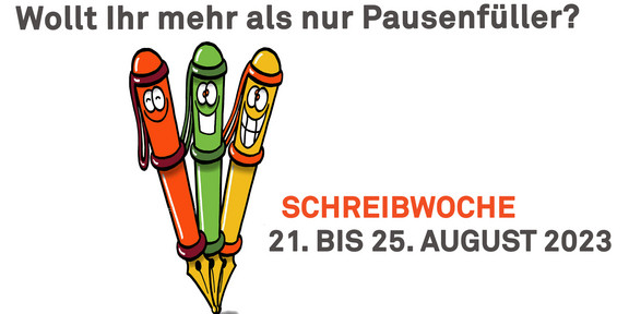 Ankündigung Schreibwoche
