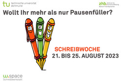 Ankündigung Schreibwoche