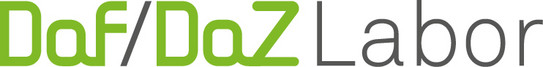 DaF/DaZ_Labor-Logo Logo mit dem Schriftzug DaF/DaZ Labor